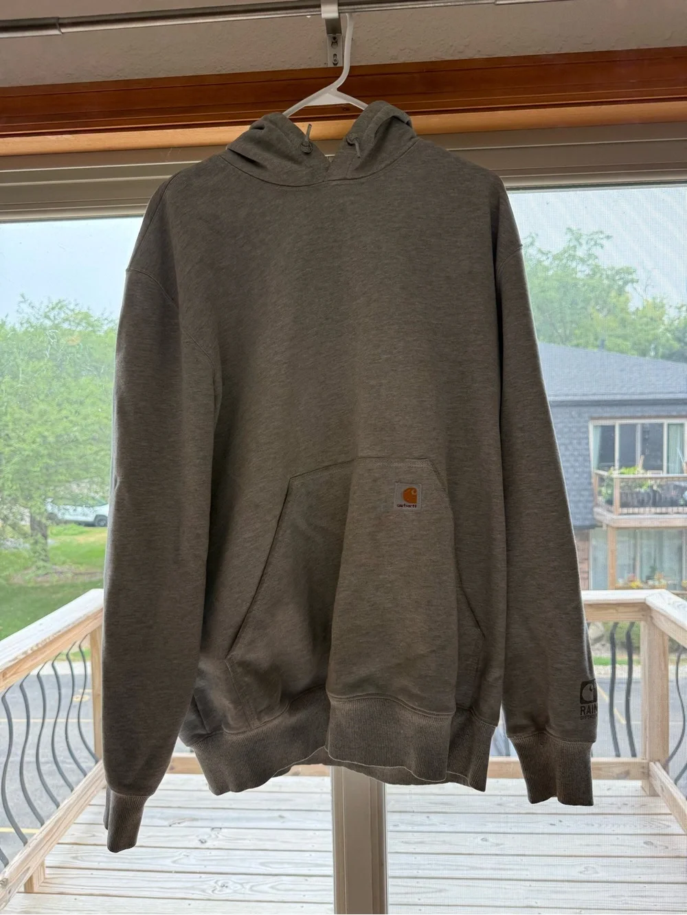 Carhartt Gray Heavyweight Pullover Hoodie
